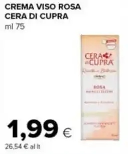 Tigre Amico Crema viso rosa CERA DI CUPRA offerta
