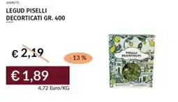 Prezzemolo e Vitale Legud piselli decorticati offerta