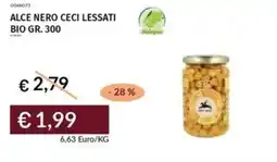 Prezzemolo e Vitale Alce nero ceci lessati bio offerta