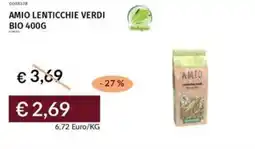 Prezzemolo e Vitale Amio lenticchie verdi bio offerta
