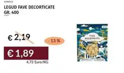 Prezzemolo e Vitale Legud fave decorticate offerta