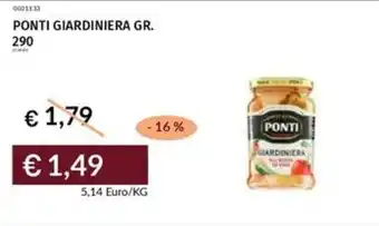 Prezzemolo e Vitale Ponti giardiniera offerta