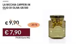 Prezzemolo e Vitale La nicchia capperi in olio di oliva offerta