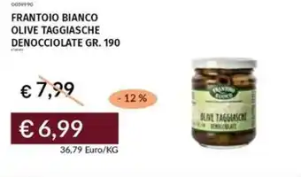 Prezzemolo e Vitale Frantoio bianco olive taggiasche denocciolate offerta