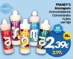 Franzy's FRANZY'S Aromapuro Ammorbidente Concentrato offerta
