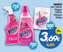Franzy's VANISH Gel/ Trigger/Polvere offerta