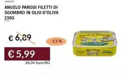 Prezzemolo e Vitale Angelo parodi filetti di sgombro in olio d'oliva offerta