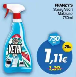 Franzy's FRANZY'S Spray Vetri Multiuso offerta