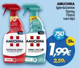 Franzy's AMUCHINA Igienizzante Spray offerta
