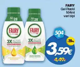 Franzy's FAIRY Gel Piatti offerta