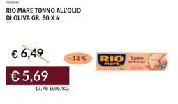 Prezzemolo e Vitale Rio mare tonno all'olio di oliva offerta