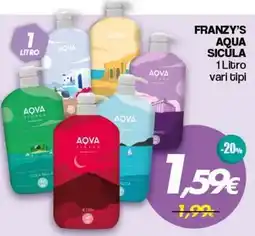 Franzy's Franzy's aqua sicula offerta