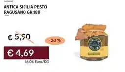 Prezzemolo e Vitale Antica sicilia pesto ragusano offerta
