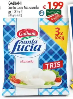 Despar GALBANI Santa Lucia Mozzarella offerta
