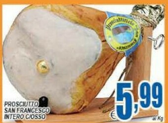 DEM Prosciutto crudo offerta