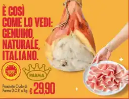 Despar Prosciutto Crudo di Parma D.O.P. offerta