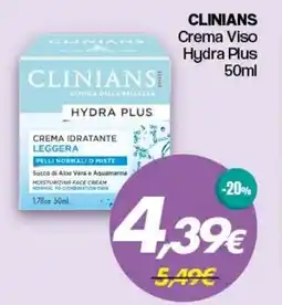 Franzy's CLINIANS Crema Viso Hydra Plus offerta