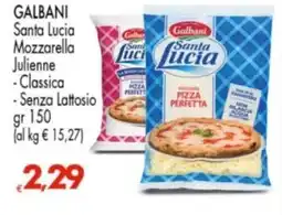 Despar GALBANI Santa Lucia Mozzarella Julienne offerta