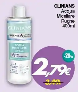 Franzy's CLINIANS Acqua Micellare Rughe offerta