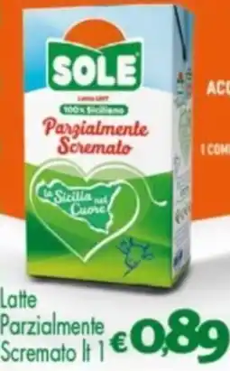 Despar Latte Parzialmente Scremato offerta
