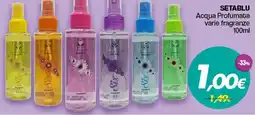 Franzy's SETABLU Acqua Profumata offerta