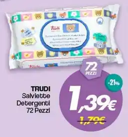 Franzy's TRUDI Salviette Detergenti 72 Pezzi offerta