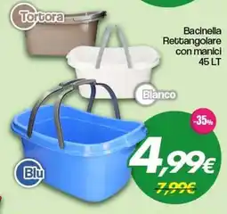 Franzy's Bacinella Rettangolare con manici offerta