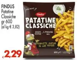 Despar FINDUS Patatine Classiche offerta