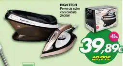 Franzy's HIGH-TECH Ferro da stiro con caldaia 2400W offerta