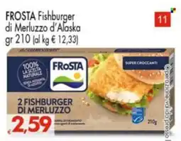 Despar FROSTA Fishburger di Merluzzo d'Alaska offerta