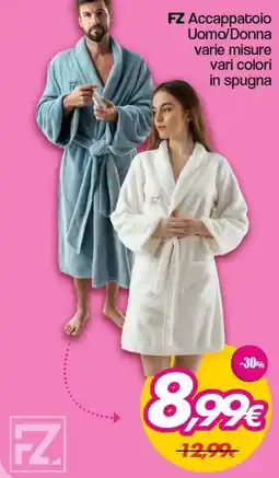 Franzy's FZ Accappatoio Uomo/Donna varie misure offerta