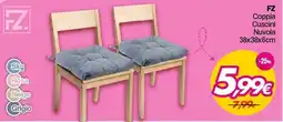 Franzy's FZ Coppia Cuscini Nuvola 38x38x6cm offerta