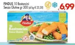 Despar FINDUS 10 Bastoncini Senza Glutine offerta