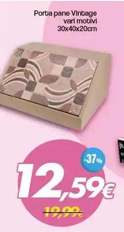Franzy's Porta pane Vintage offerta