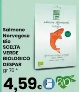 Despar Salmone norvegese bio scelta verde biologico DESPAR offerta