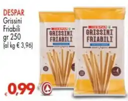 Despar DESPAR Grissini Friabili offerta
