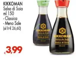 Despar KIKKOMAN Salsa di Soia Classica, Meno Sale offerta