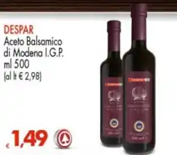 Despar DESPAR Aceto Balsamico di Modena I.G.P. offerta