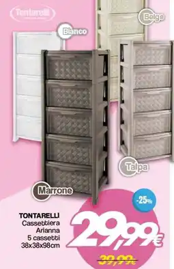 Franzy's TONTARELLI Cassettiera Arianna offerta