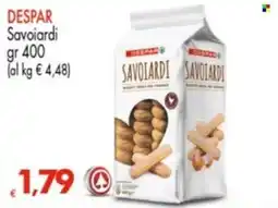 Despar DESPAR Savoiardi offerta