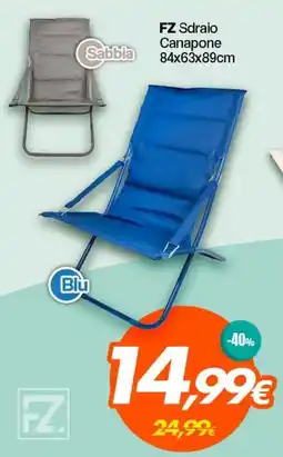 Franzy's FZ Sdraio Canapone offerta