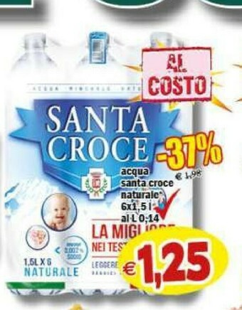 Il Castoro Supermercati Acqua offerta