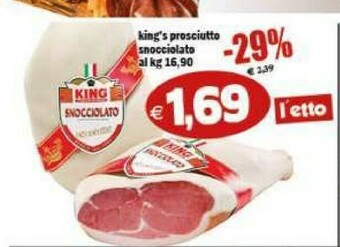 Il Castoro Supermercati Prosciutto crudo offerta