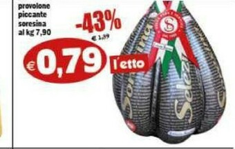 Il Castoro Supermercati Provolone offerta