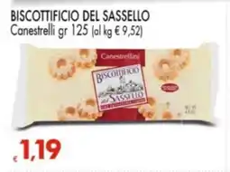 Despar BISCOTTIFICIO DEL SASSELLO Canestrelli offerta