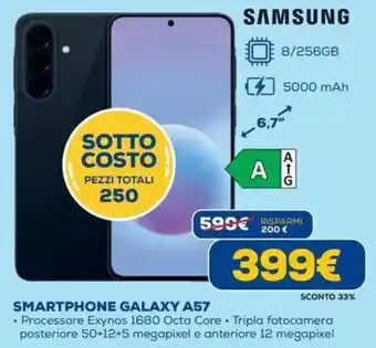 DIMOStore Samsung smartphone galaxy A57 offerta