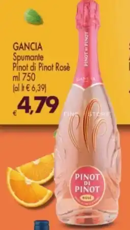 Despar GANCIA Spumante Pinot di Pinot Rosè offerta