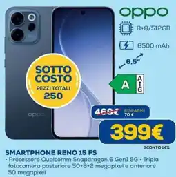 DIMOStore Oppo SMARTPHONE RENO 15 FS offerta