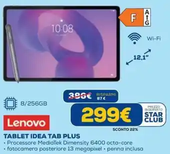 DIMOStore Lenovo tablet idea tab plus offerta