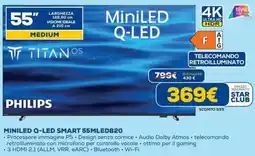 DIMOStore PHILIPS MINILED Q-LED SMART 55MLED820 offerta